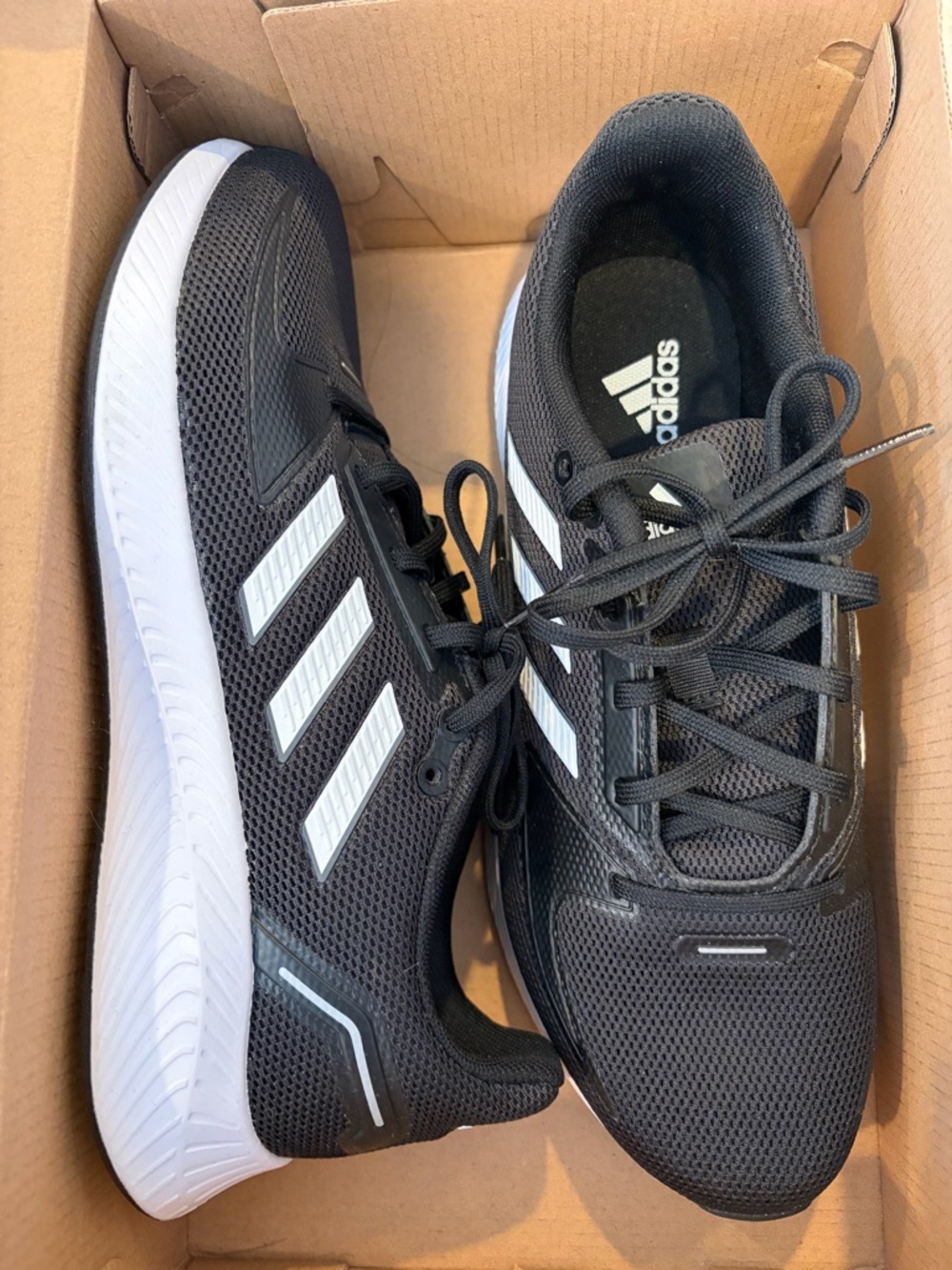 adidas Black and White Women's Running Sneakers